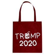 Trump 2020 Juice Box Cotton Canvas Tote Bag