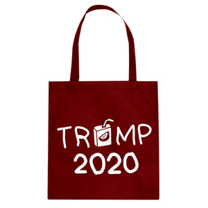 Trump 2020 Juice Box Cotton Canvas Tote Bag