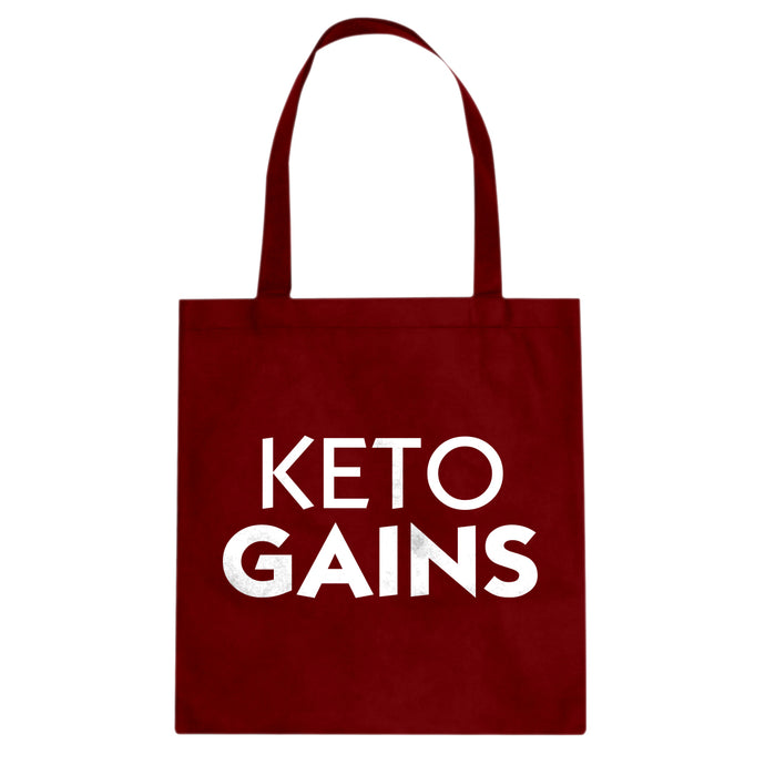 Tote Keto Gains Canvas Tote Bag