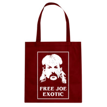 Free Joe Exotic Cotton Canvas Tote Bag
