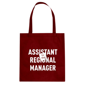 Assistant to the Regional Manager Cotton Canvas Tote Bag