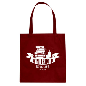 Winterhold Book Club Cotton Canvas Tote Bag