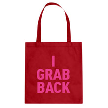 Tote I Grab Back Canvas Tote Bag