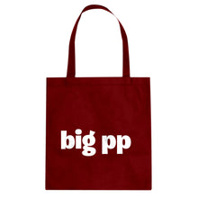 big pp Cotton Canvas Tote Bag