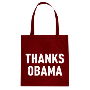 Thanks Obama Cotton Canvas Tote Bag