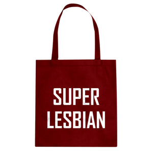 Super Lesbian Cotton Canvas Tote Bag