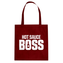 Hot Sauce Boss Cotton Canvas Tote Bag