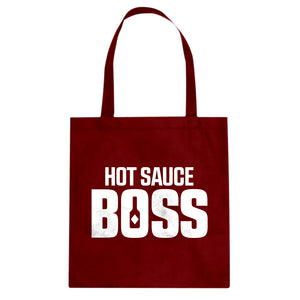 Hot Sauce Boss Cotton Canvas Tote Bag