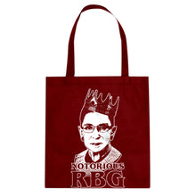 Notorious RBG Ruth Bader Ginsberg Cotton Canvas Tote Bag