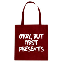 Okay but first, presents. Cotton Canvas Tote Bag