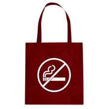 No Smoking Cotton Canvas Tote Bag