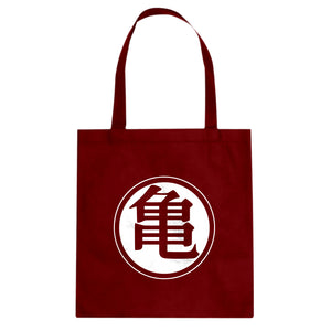 Kame House Turtle School Cotton Canvas Tote Bag