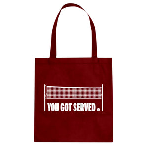 You Got Served Cotton Canvas Tote Bag