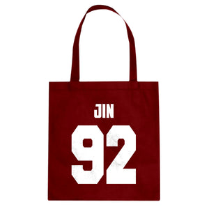 Jin 92 Cotton Canvas Tote Bag