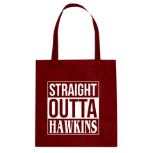 Straight Outta Hawkins Cotton Canvas Tote Bag