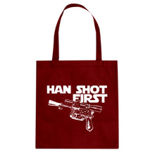 Tote Han Shot First Canvas Tote Bag
