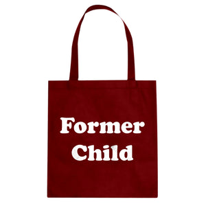 Former Child Cotton Canvas Tote Bag