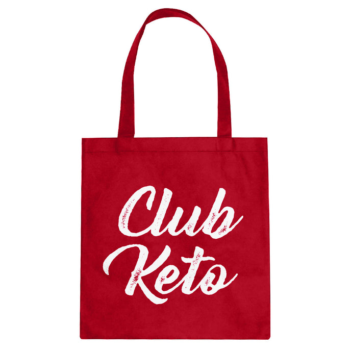 Tote Club Keto Canvas Tote Bag