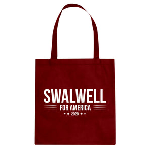 SWALWELL for President 2020 Cotton Canvas Tote Bag