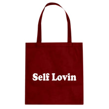 Self Lovin Cotton Canvas Tote Bag