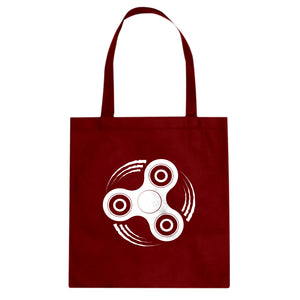 Tote Fidget Spinner Canvas Tote Bag