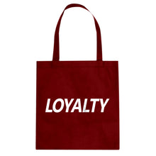 Loyalty Cotton Canvas Tote Bag