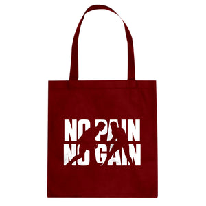 Tote No Pain No Gain Canvas Tote Bag