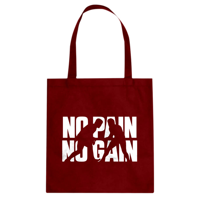 Tote No Pain No Gain Canvas Tote Bag