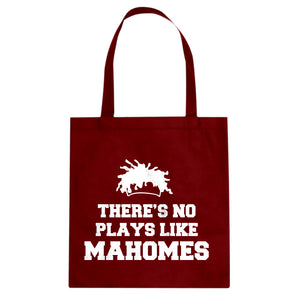 There's No Plays Like Mahomes Cotton Canvas Tote Bag