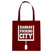 Kansas Fucking City Cotton Canvas Tote Bag