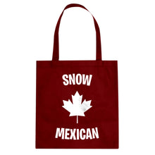 Snow Mexican Cotton Canvas Tote Bag