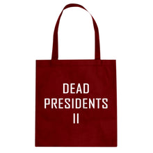 Tote Dead Presidents II Canvas Tote Bag