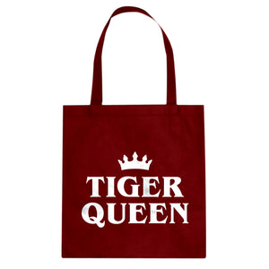 Tiger Queen Cotton Canvas Tote Bag