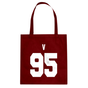 V 95 Cotton Canvas Tote Bag