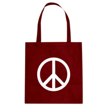 Peace Cotton Canvas Tote Bag