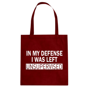 Tote In My Defense Canvas Tote Bag