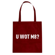 Tote U Wot M8 Canvas Tote Bag