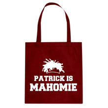 Patrick is Mahomie Cotton Canvas Tote Bag