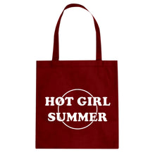 Hot Girl Summer Cotton Canvas Tote Bag