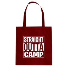 Straight Outta Camp Cotton Canvas Tote Bag