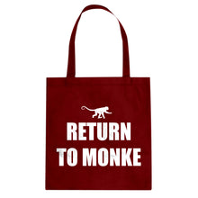 Return to Monke Cotton Canvas Tote Bag
