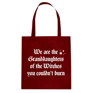Tote Witches you coudn't burn Canvas Tote Bag