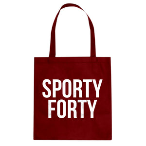 Tote Sporty Forty Canvas Tote Bag