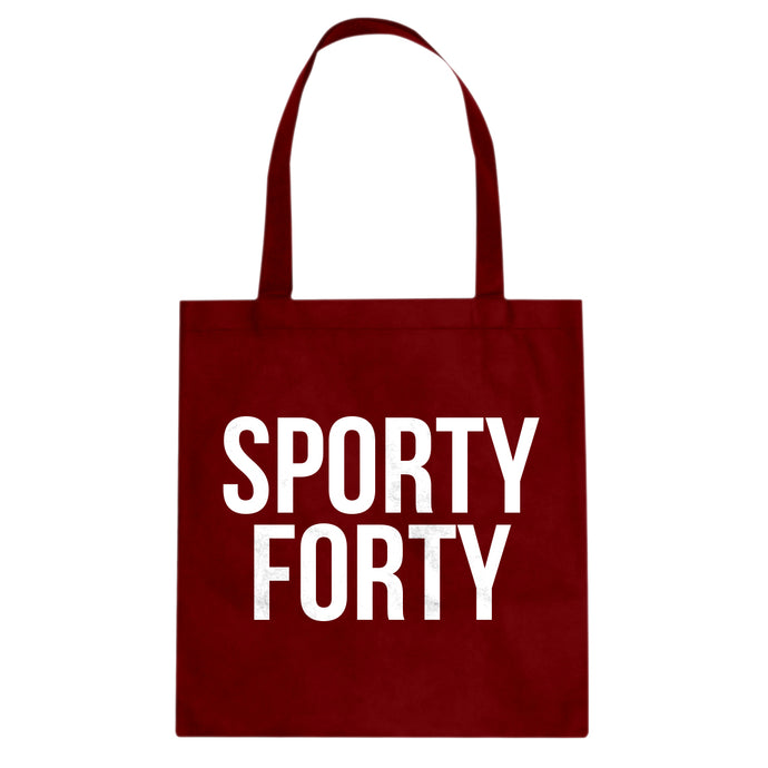 Tote Sporty Forty Canvas Tote Bag