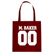 M. BAKER 00 Cotton Canvas Tote Bag
