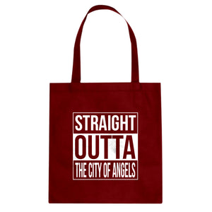 Straight Outta The City of Angels Cotton Canvas Tote Bag