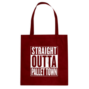 Tote Straight Outta Pallet Town Canvas Tote Bag