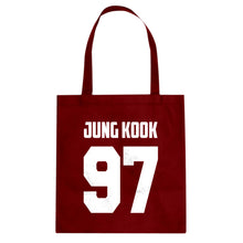 Jung Kook 97 Cotton Canvas Tote Bag