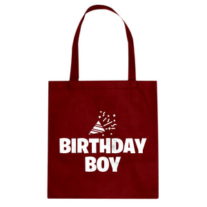 Birthday Boy Cotton Canvas Tote Bag