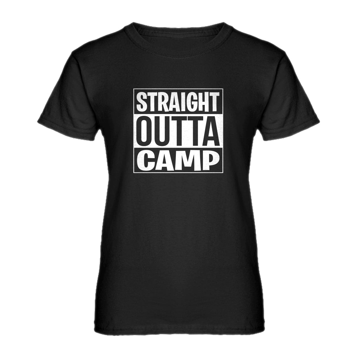 Womens Straight Outta Camp Ladies' T-shirt